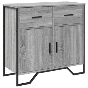 Credenza Grigio Sonoma 79,5x35,5x74,5 cm in Legno Multistrato 848547