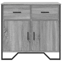 Credenza Grigio Sonoma 79,5x35,5x74,5 cm in Legno Multistrato 848547