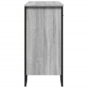 Credenza Grigio Sonoma 79,5x35,5x74,5 cm in Legno Multistrato 848547