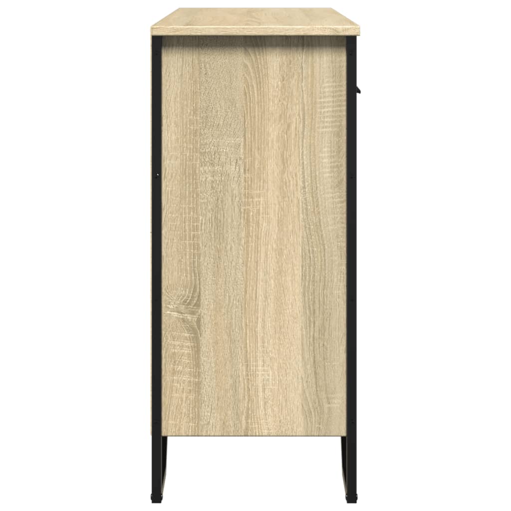 Credenza Rovere Sonoma 97x32,5x74,5 cm in Legno Multistrato 848560