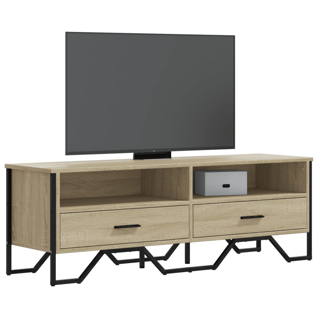 Mobile TV Rovere Sonoma 122x34x41 cm in Legno Multistrato 848580