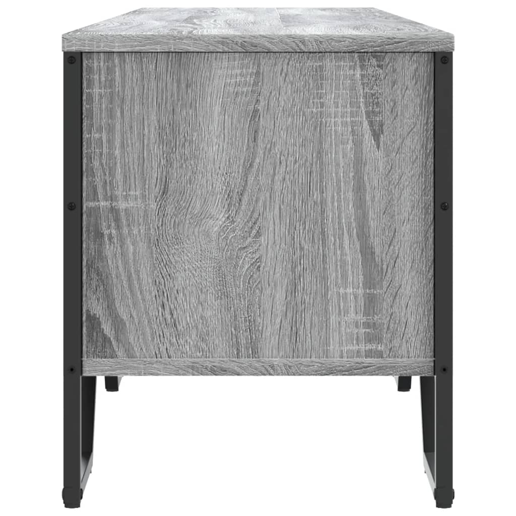 Mobile Porta TV Grigio Sonoma 180x34x41cm in Legno Multistrato 848592