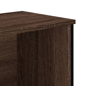 Libreria Rovere Marrone 50x31x74,5 cm in Legno Multistrato 848603