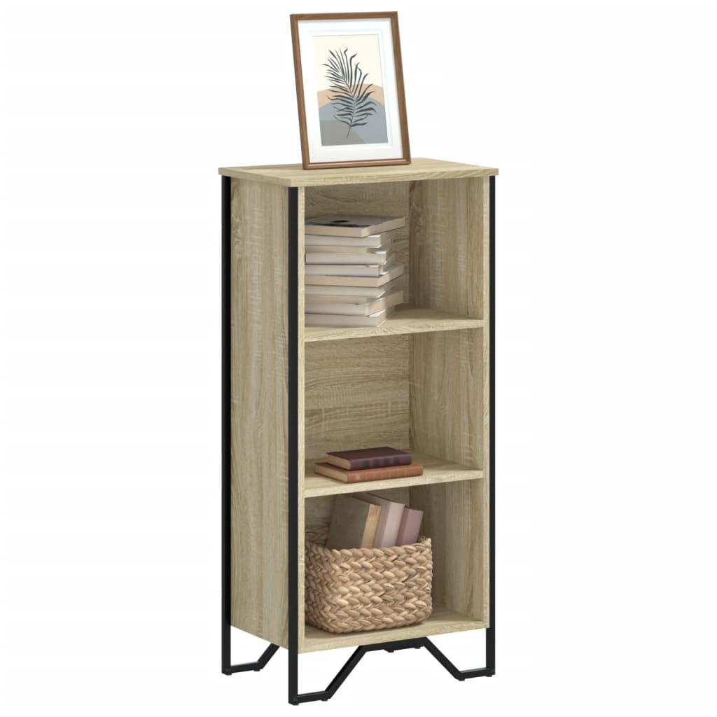 Libreria Rovere Sonoma 50x31x106 cm in Legno Multistrato 848605