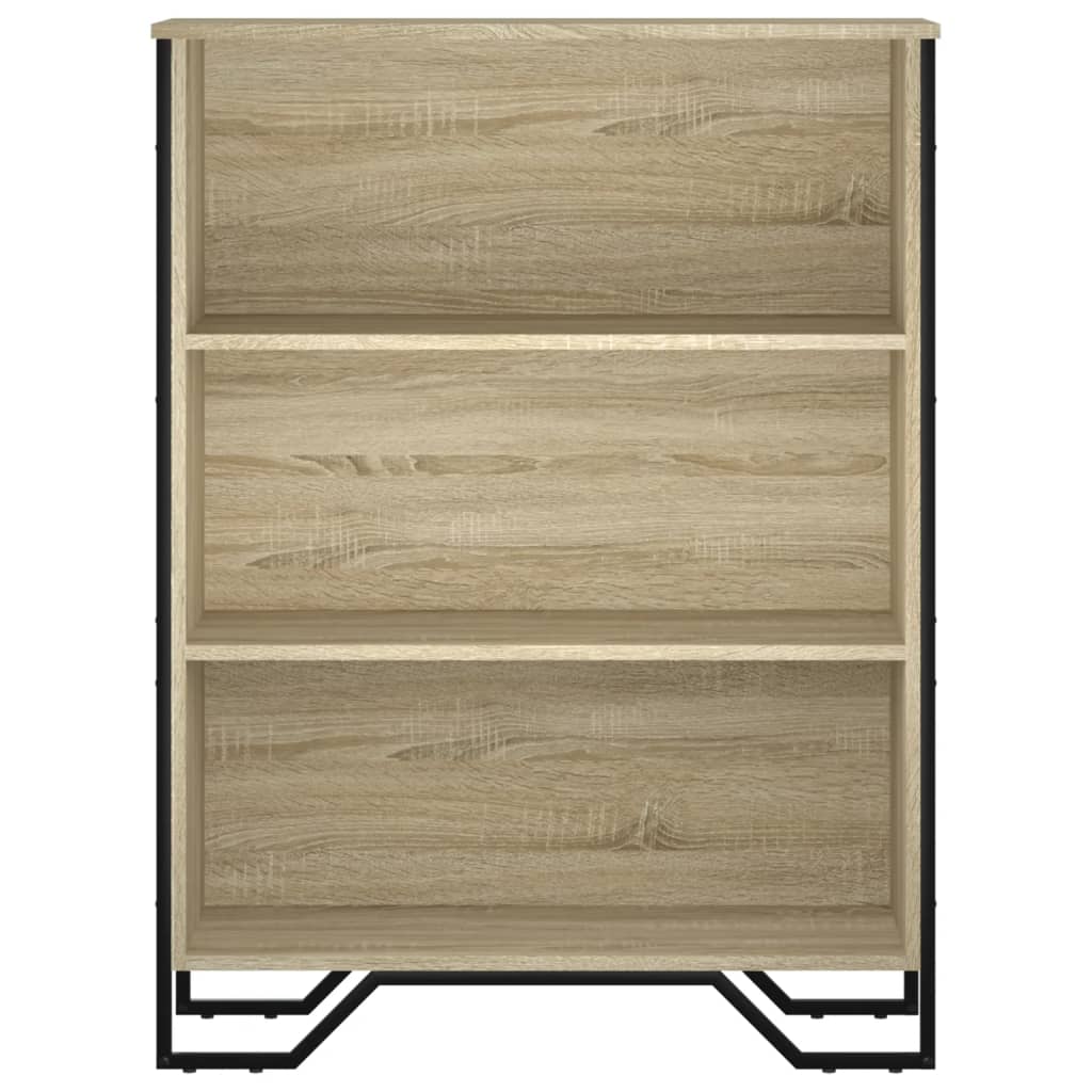 Libreria Rovere Sonoma 80x31x106 cm in Legno Multistrato 848625