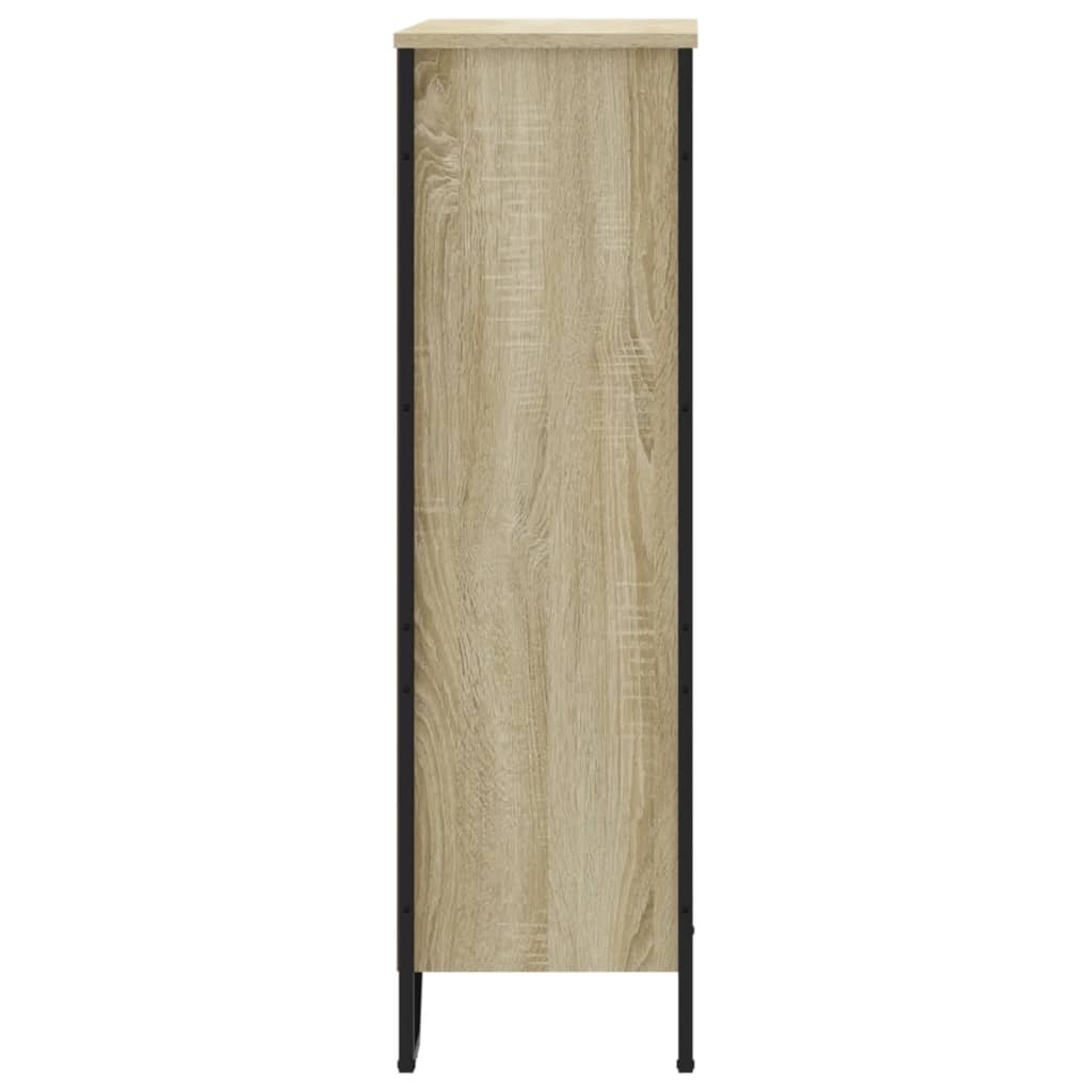 Libreria Rovere Sonoma 80x31x106 cm in Legno Multistrato 848625