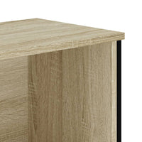 Libreria Rovere Sonoma 80x31x106 cm in Legno Multistrato 848625