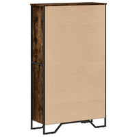 Libreria Rovere Fumo 80x31x137,5 cm in Truciolato 848631