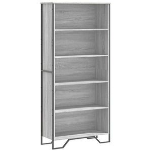 Libreria Grigio Sonoma 80x31x169 cm in Truciolato 3295315