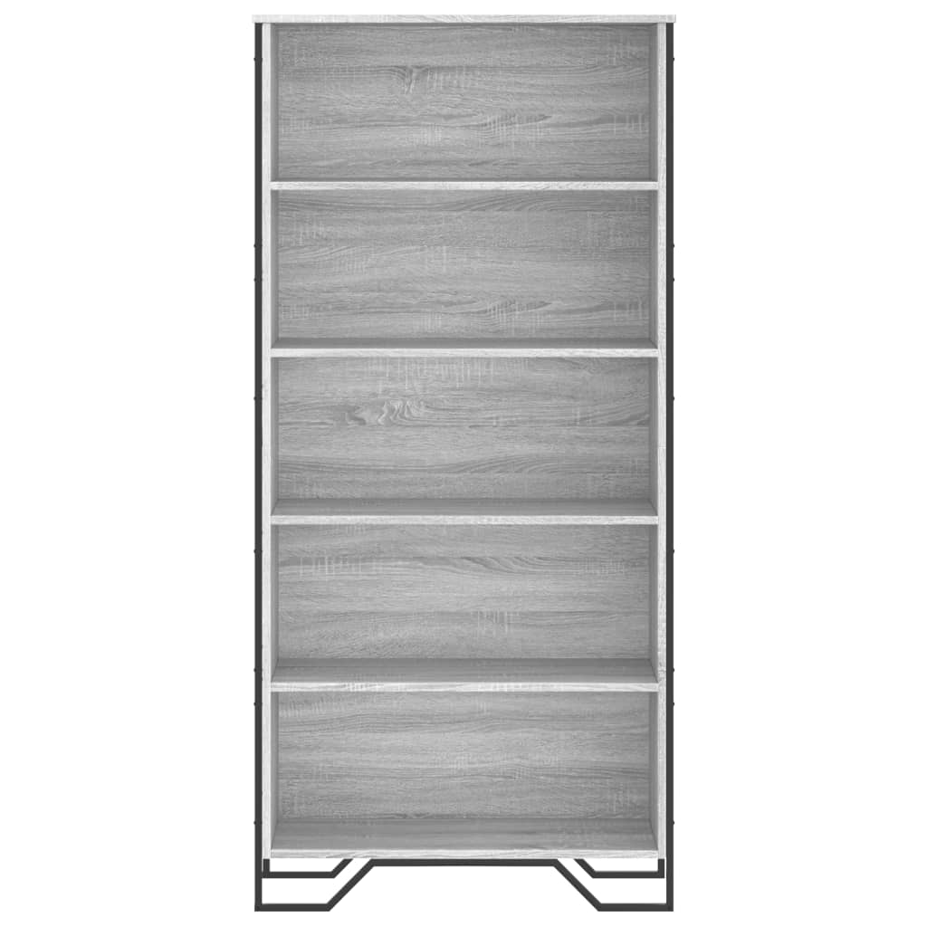 Libreria Grigio Sonoma 80x31x169 cm in Truciolato 3295315