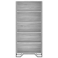 Libreria Grigio Sonoma 80x31x169 cm in Truciolato 3295315