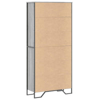 Libreria Grigio Sonoma 80x31x169 cm in Truciolato 3295315