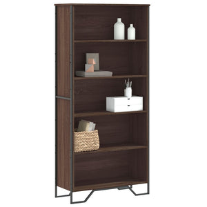 Libreria Rovere Marrone 80x31x169 cm in Truciolato 3295316