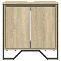 Mobile Lavabo Bagno Rovere Sonoma 60x35x60 cm in Truciolato 848655