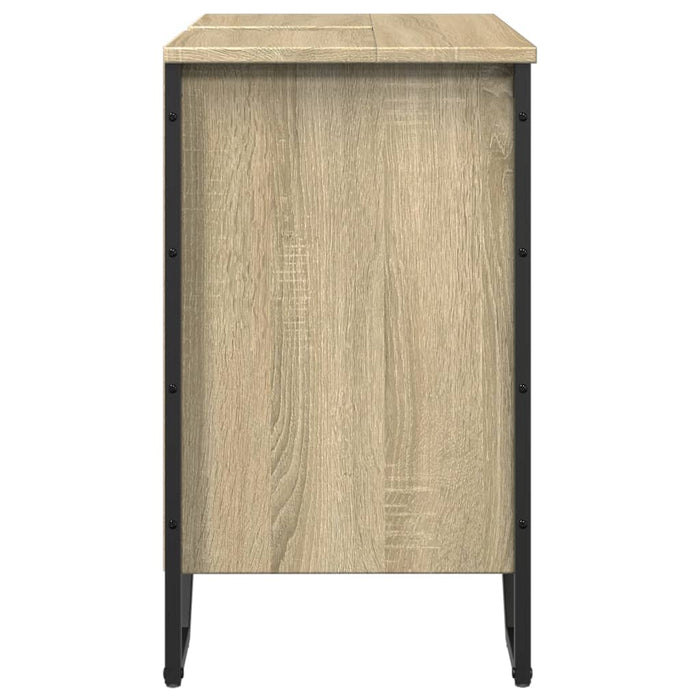 Mobile Lavabo Bagno Rovere Sonoma 60x35x60 cm in Truciolato 848655