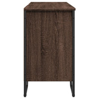 Mobile Lavabo Bagno Rovere Marrone 91x35x60cm in Truciolato 848663