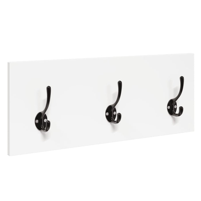 Set Mobili da Ingresso 4 pz Bianco in Legno Multistrato 847919