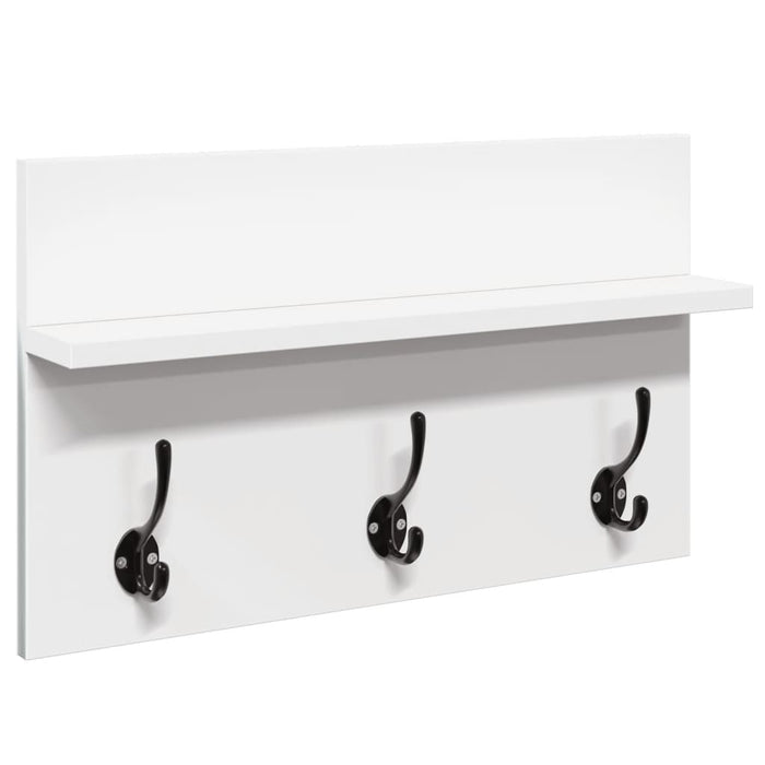 Set Mobili da Ingresso 4 pz Bianco in Legno Multistrato 847919