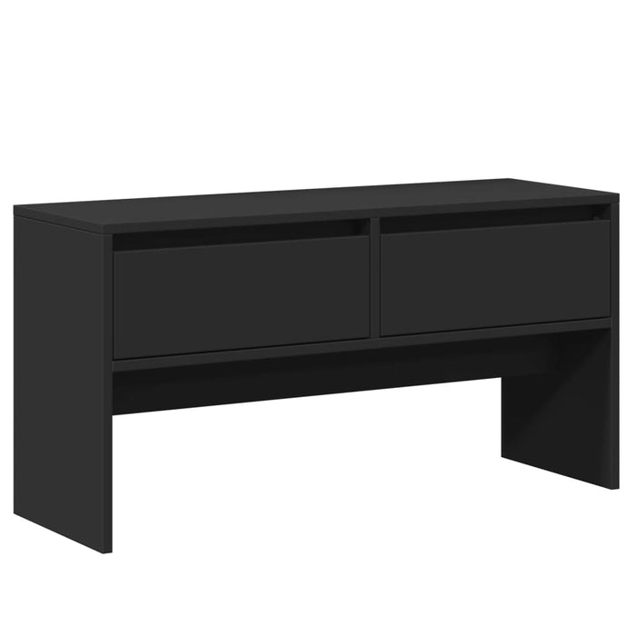 Set Mobili da Ingresso 4 pz Nero in Legno Multistrato 847920