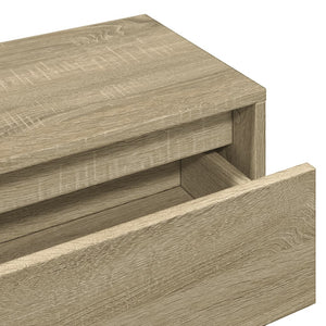 Set Mobili da Ingresso 4 pz Rovere Sonoma in Legno Multistrato 847921