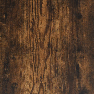 Armadietto Vetrina Rovere Fumo 100x15x58 cm Legno Multistrato 847930