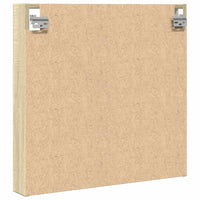 Armadietto Vetrina Rovere Sonoma 60x8,5x58 cm Legno Multistrato 847963