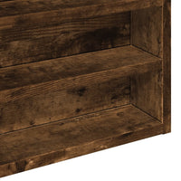 Armadietto Vetrina Rovere Fumo 60x8,5x58 cm Legno Multistrato 847965