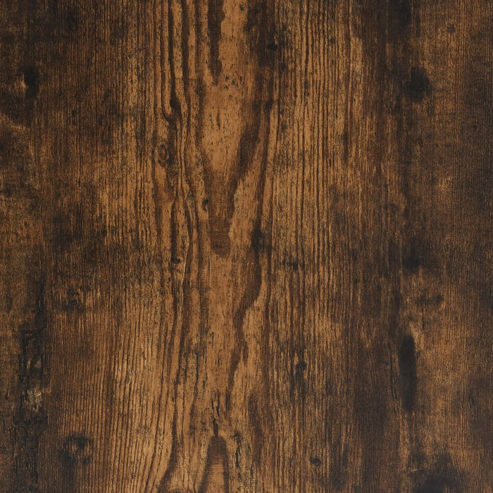 Armadietto Vetrina Rovere Fumo 60x8,5x58 cm Legno Multistrato 847965