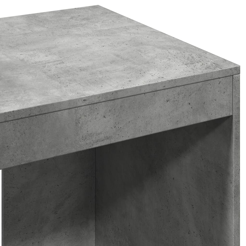 Scrivania Grigio Cemento 103,5x56,5x94 cm in Legno Multistrato 847978