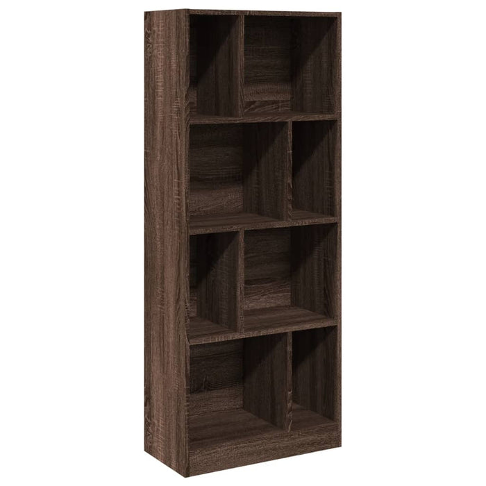 Libreria Rovere Marrone 57x28,5x141 cm in Legno Multistrato 848002