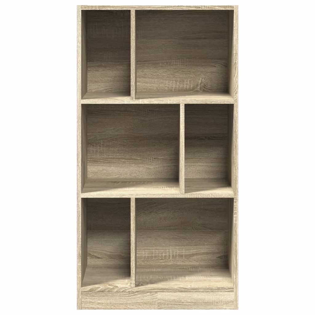 Libreria Rovere Sonoma 57x28,5x107,5 cm in Legno Multistrato 848005