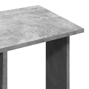 Armadio con Ruote Grigio Cemento 102x38x110cm Legno Multistrato 848034