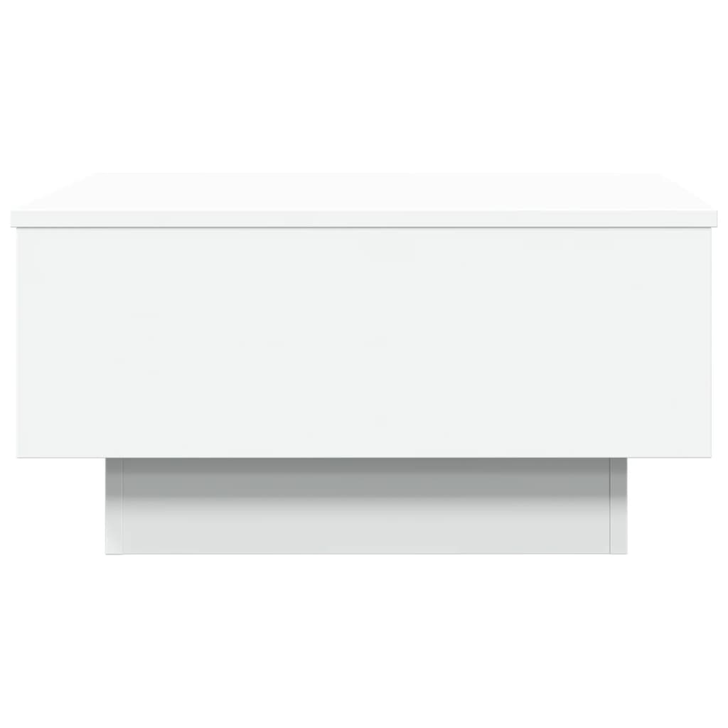 Tavolino da Salotto Bianco 60x45x31 cm in Legno Multistrato 848080