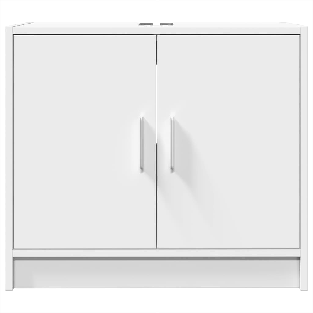 Mobile Lavabo Bianco 63x29x55 cm in Truciolato 848094