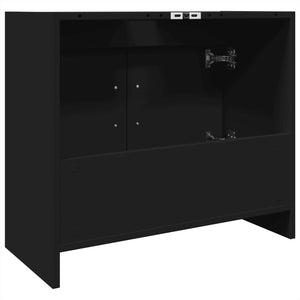 Mobile Lavabo Nero 63x29x55 cm in Truciolato 848095