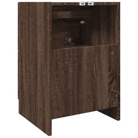 Mobile Lavabo Rovere Marrone 40x37x59 cm in Truciolare 848107