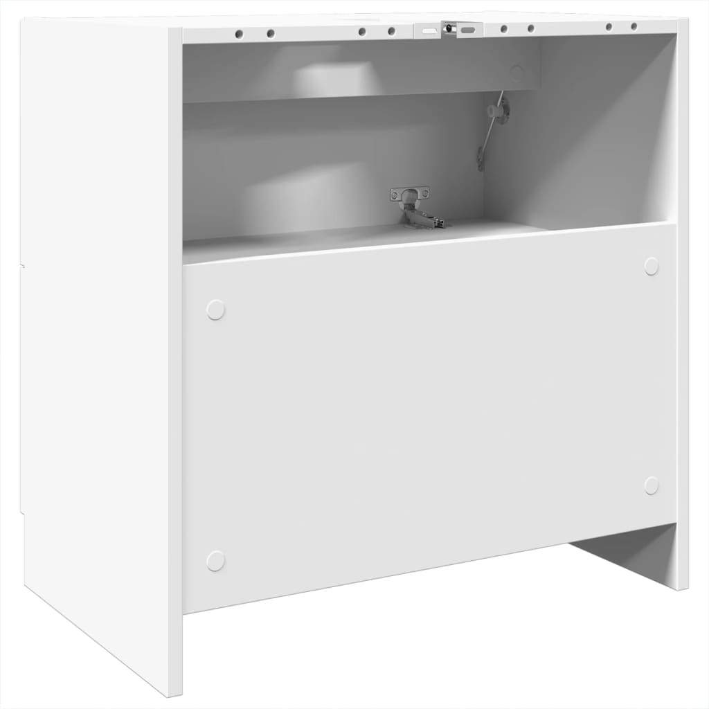 Mobile Lavabo Bianco 59x37x59 cm in Truciolare 848108