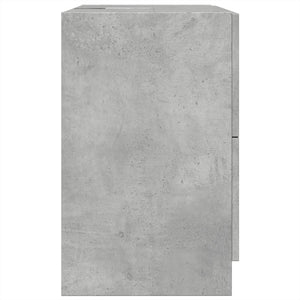 Mobile Lavabo Grigio Cemento 59x37x59 cm in Truciolare 848111