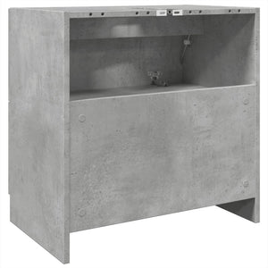 Mobile Lavabo Grigio Cemento 59x37x59 cm in Truciolare 848111