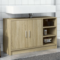 Mobile Lavabo Rovere Sonoma 90x29x55 cm in Truciolare 848124