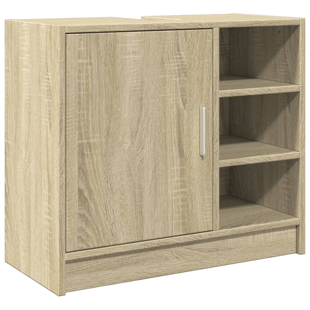 Mobile Lavabo Rovere Sonoma 63x29x55 cm Legno Multistrato 848131