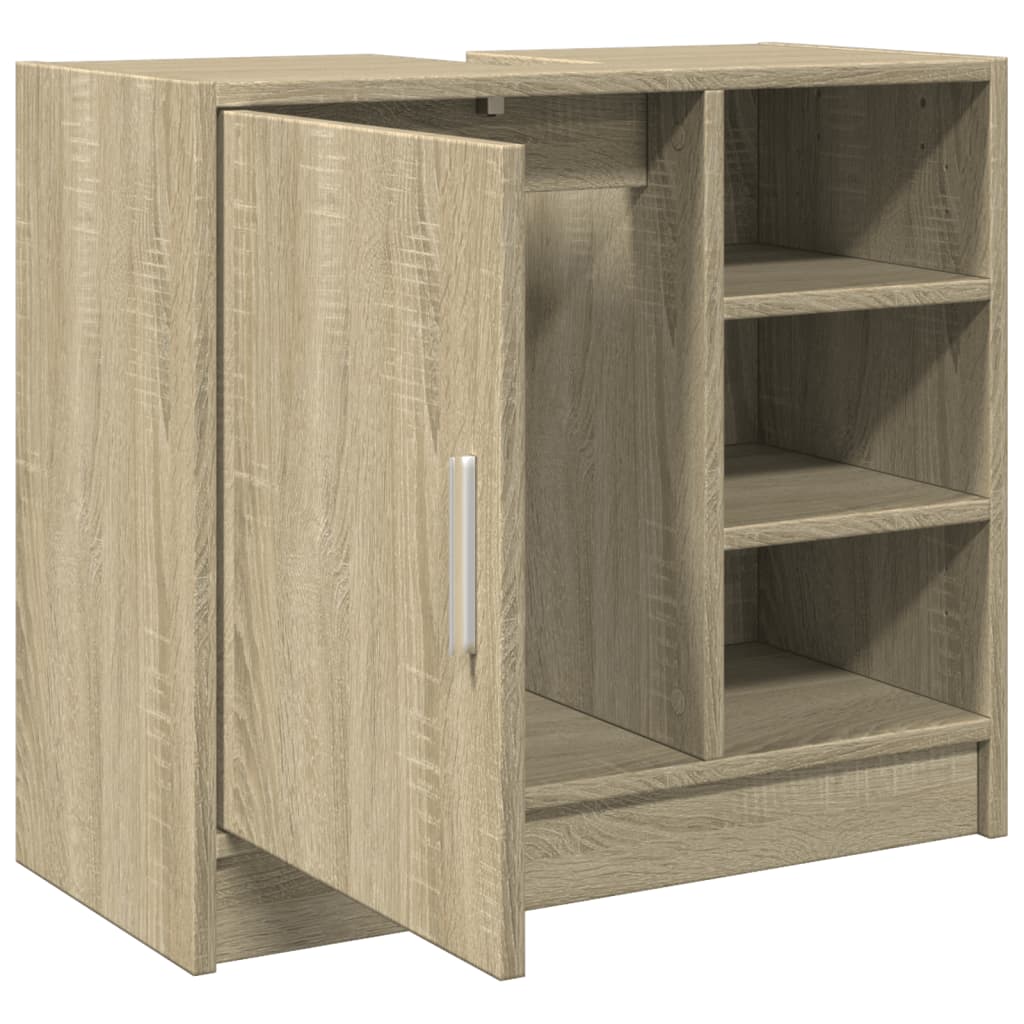 Mobile Lavabo Rovere Sonoma 63x29x55 cm Legno Multistrato 848131