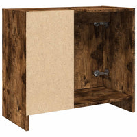 Mobile Lavabo Rovere Fumo 63x29x55 cm in Legno Multistrato 848133