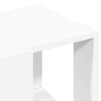 Tavolino da Salotto Bianco 32x32x30 cm in Legno Multistrato 848143