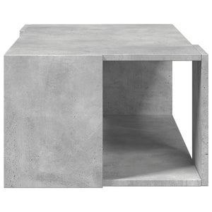 Tavolino Salotto Grigio Cemento 89,5x48x30cm Legno Multistrato 848153