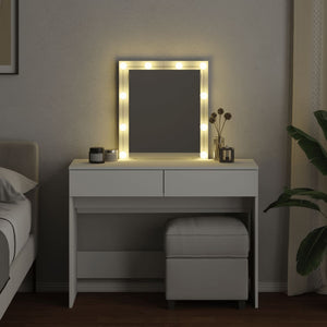 Toeletta con LED Bianco 100x40x130 cm 848192