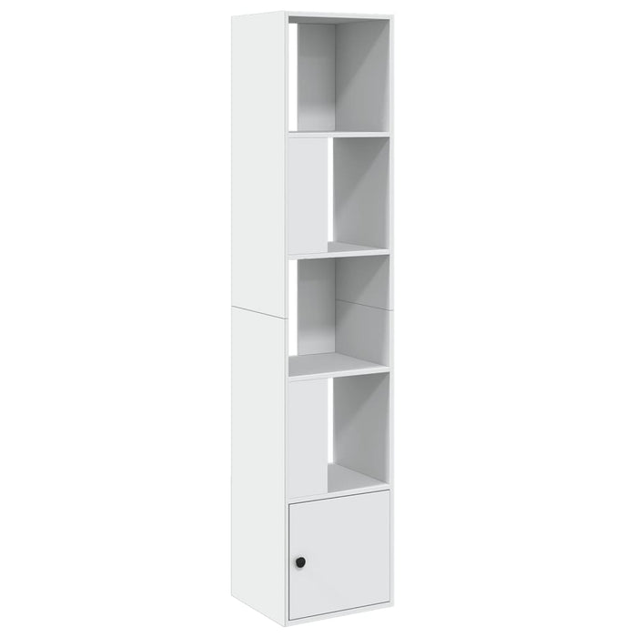 Libreria Bianca 40x36x189 cm in Legno Multistrato 848241