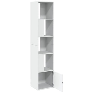 Libreria Bianca 40x36x189 cm in Legno Multistrato 848241