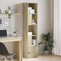 Libreria Rovere Sonoma 40x36x189 cm in Legno Multistrato 848243