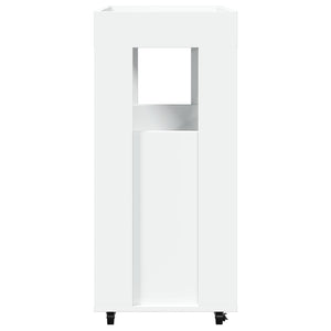 Carrello Bar Bianco 60x39,5x89 cm in Legno Multistrato 848269